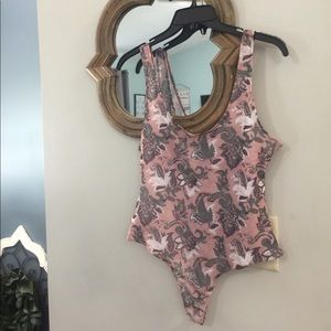 Free people/Bodysuit/paisley